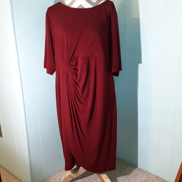 Lane Bryant Dresses & Skirts - Connected Apparel Faux Wrap Dress